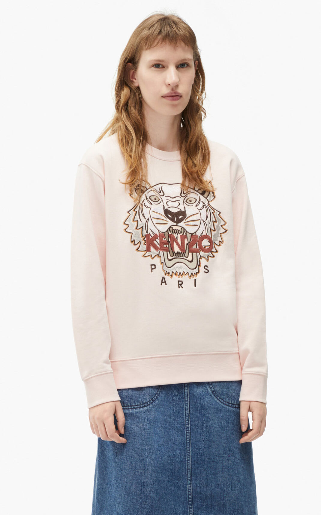 Sudadera Kenzo Tiger Mujer Rosas - SKU.3189840